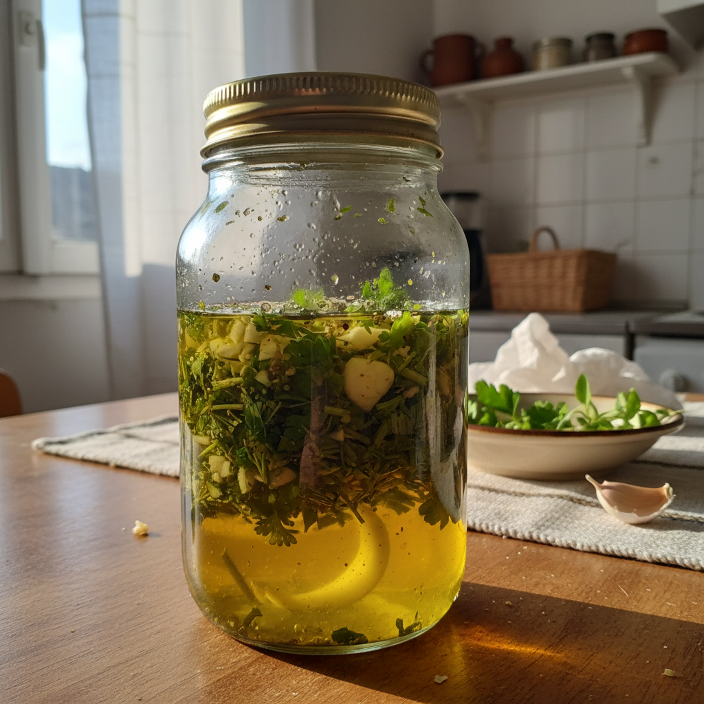 Brzi vinaigrette s medom i začinskim biljem