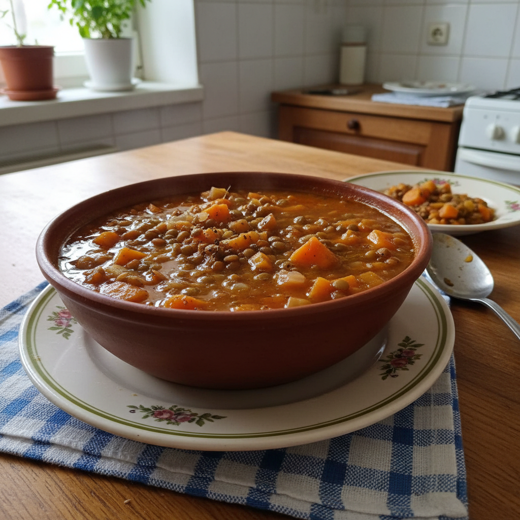 Varivo od batata i leće