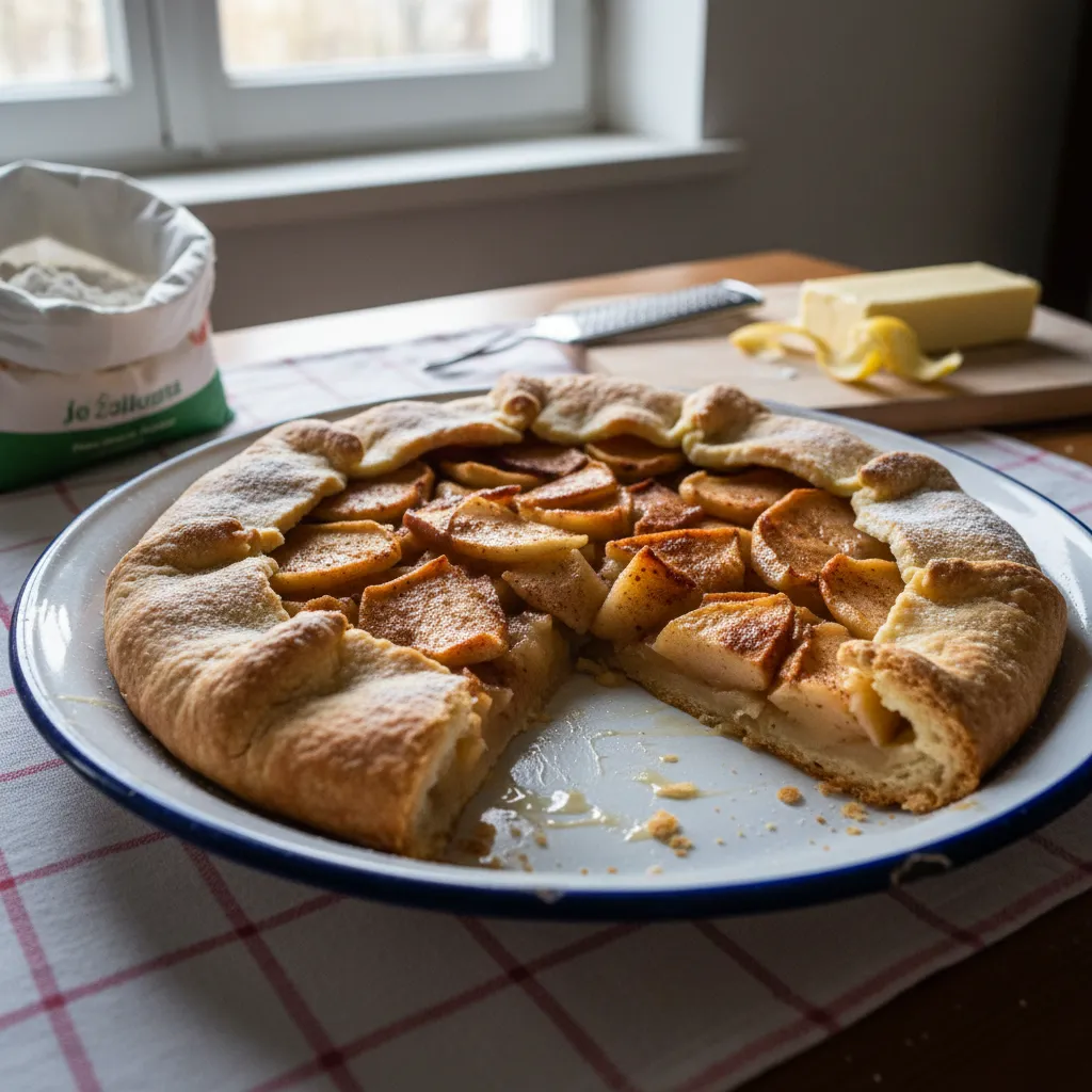 Crostata s jabukama i cimetom