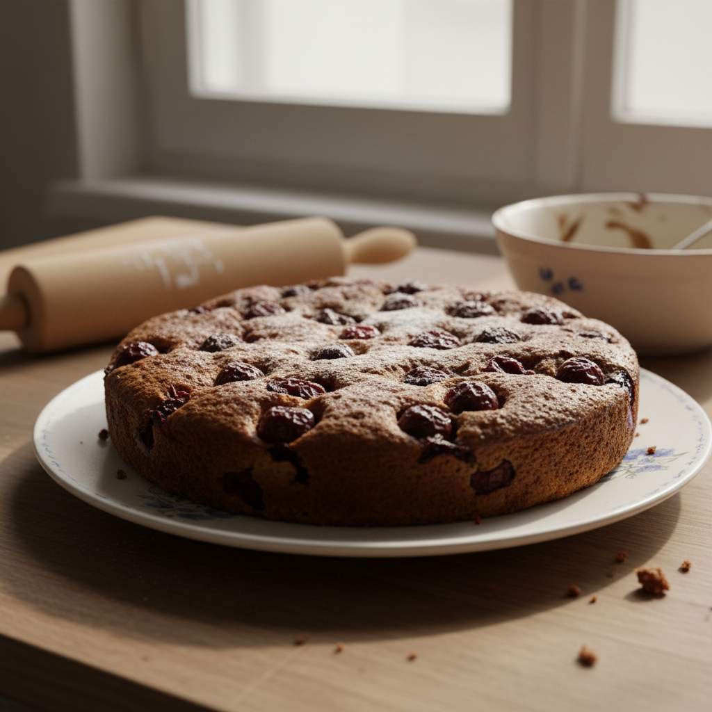 Torta s višnjama i kakaom