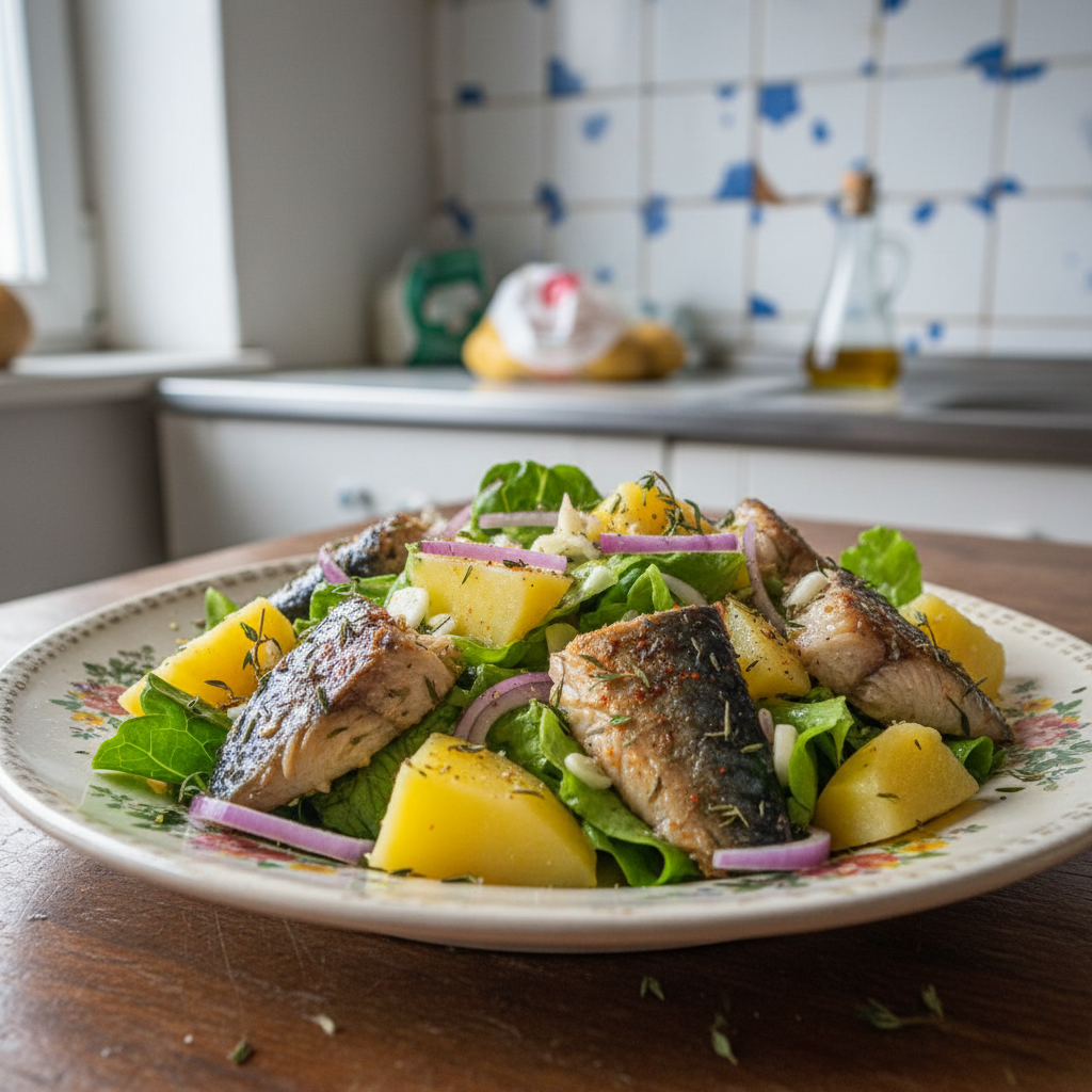 Salata od skuše s paprikom i timijanom