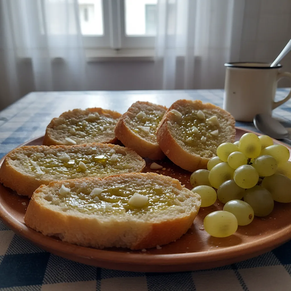 Soma d'aglio (Pijemontski kruh s češnjakom)