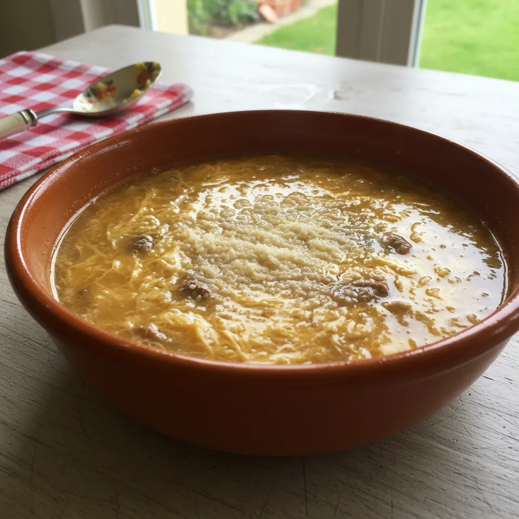 Stracciatella (Rimska juha s jajima)