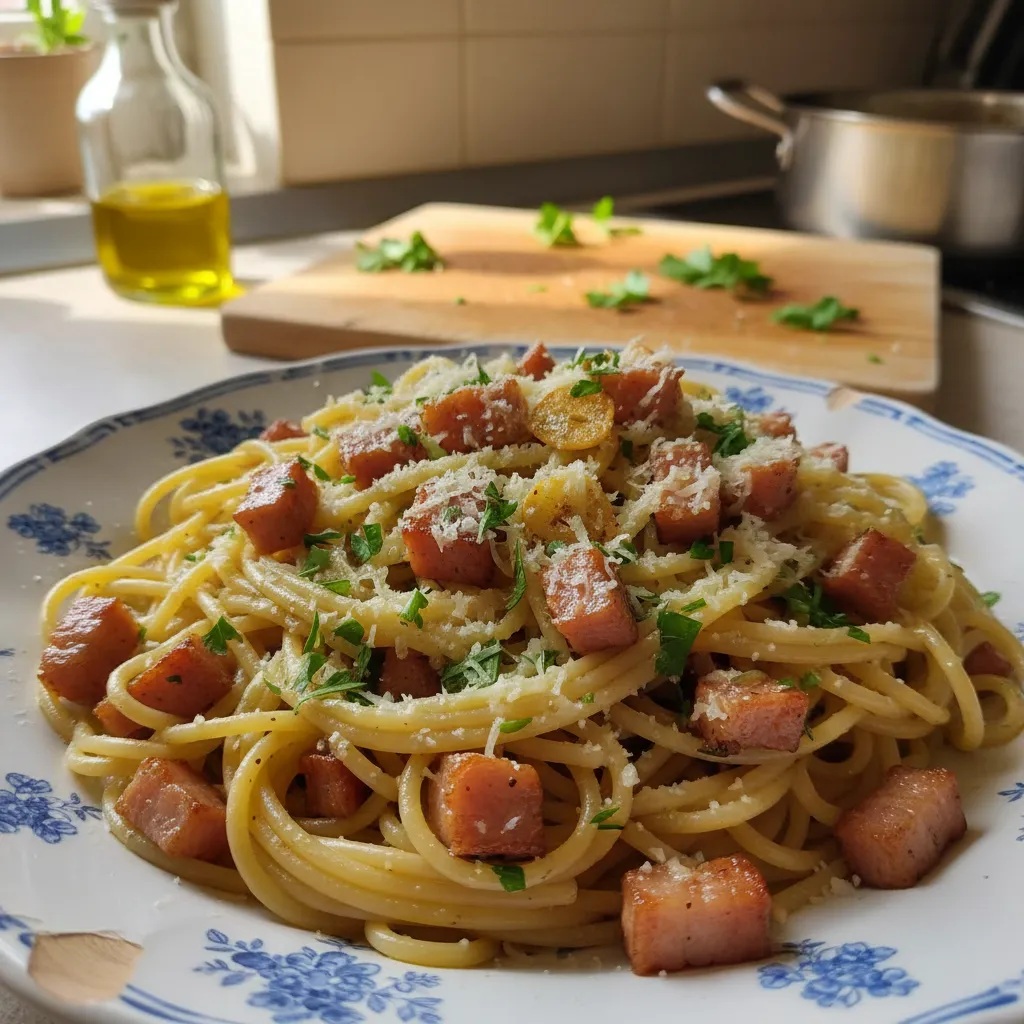 Umak Abruzzese: brza tjestenina s pancetom i sirom