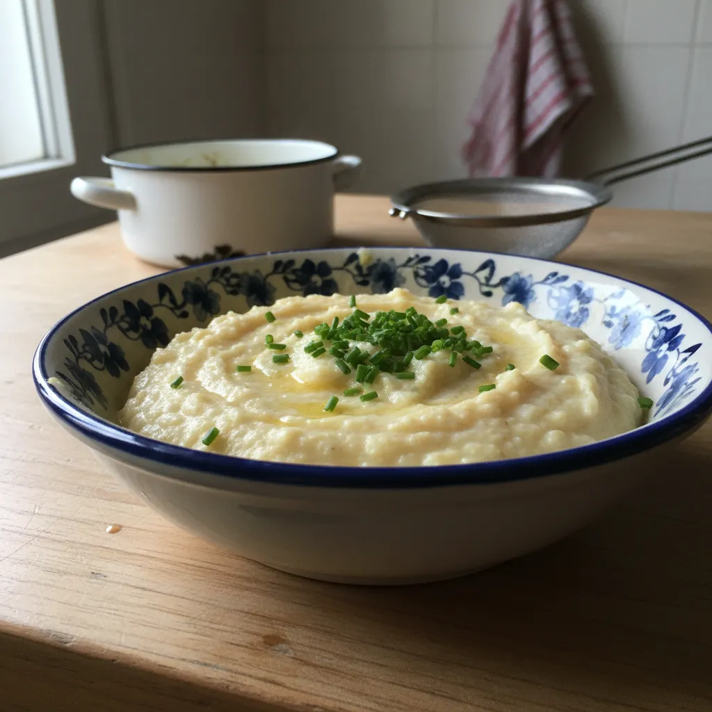 Kremasta pjenica od celera i krumpira