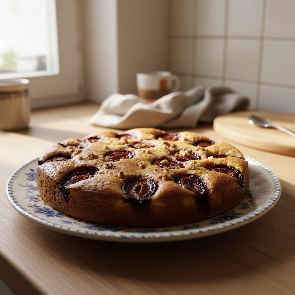 Torta sa šljivama i orasima