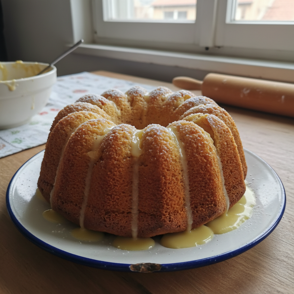 Kuglof s kruškama i vanilijom