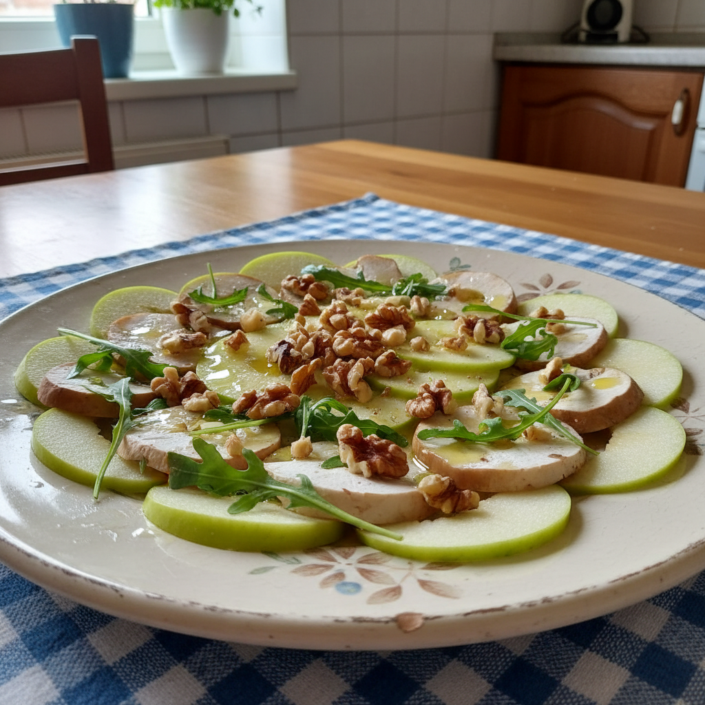 Carpaccio od vrganja i zelene jabuke