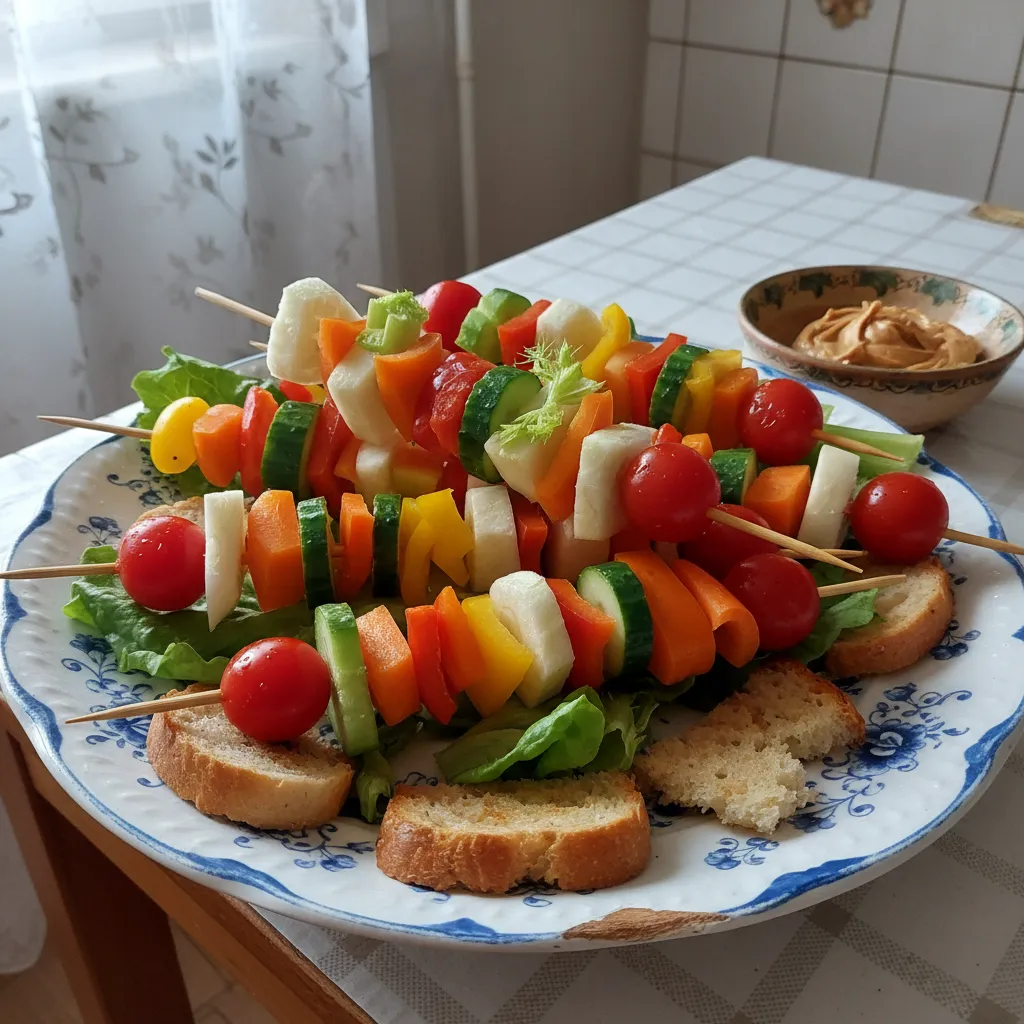 Sirovi povrtni ražnjići