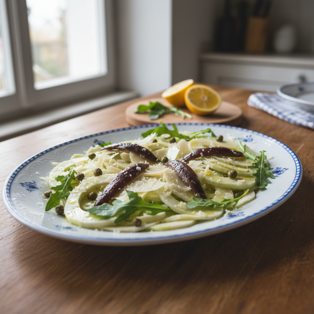 Carpaccio od celera s inćunima