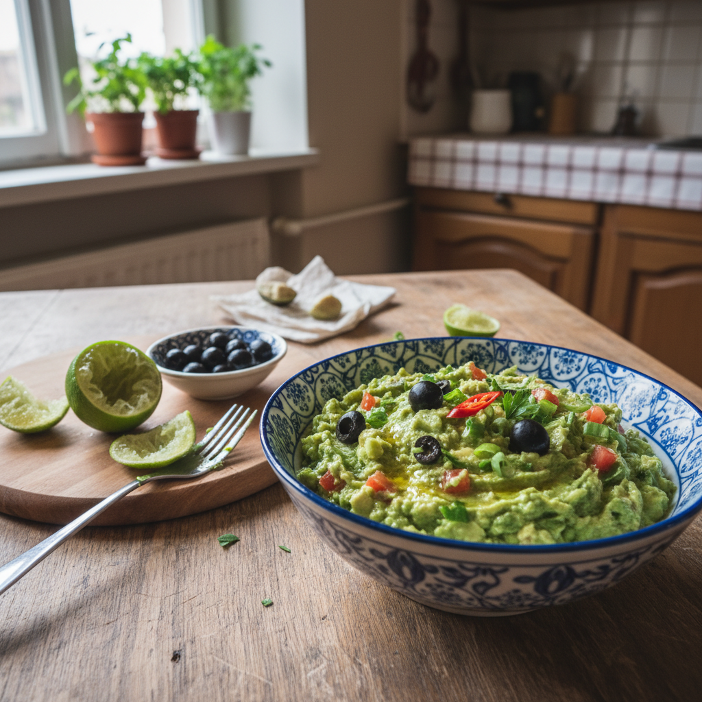 Guacamole – brzi domaći umak od avokada