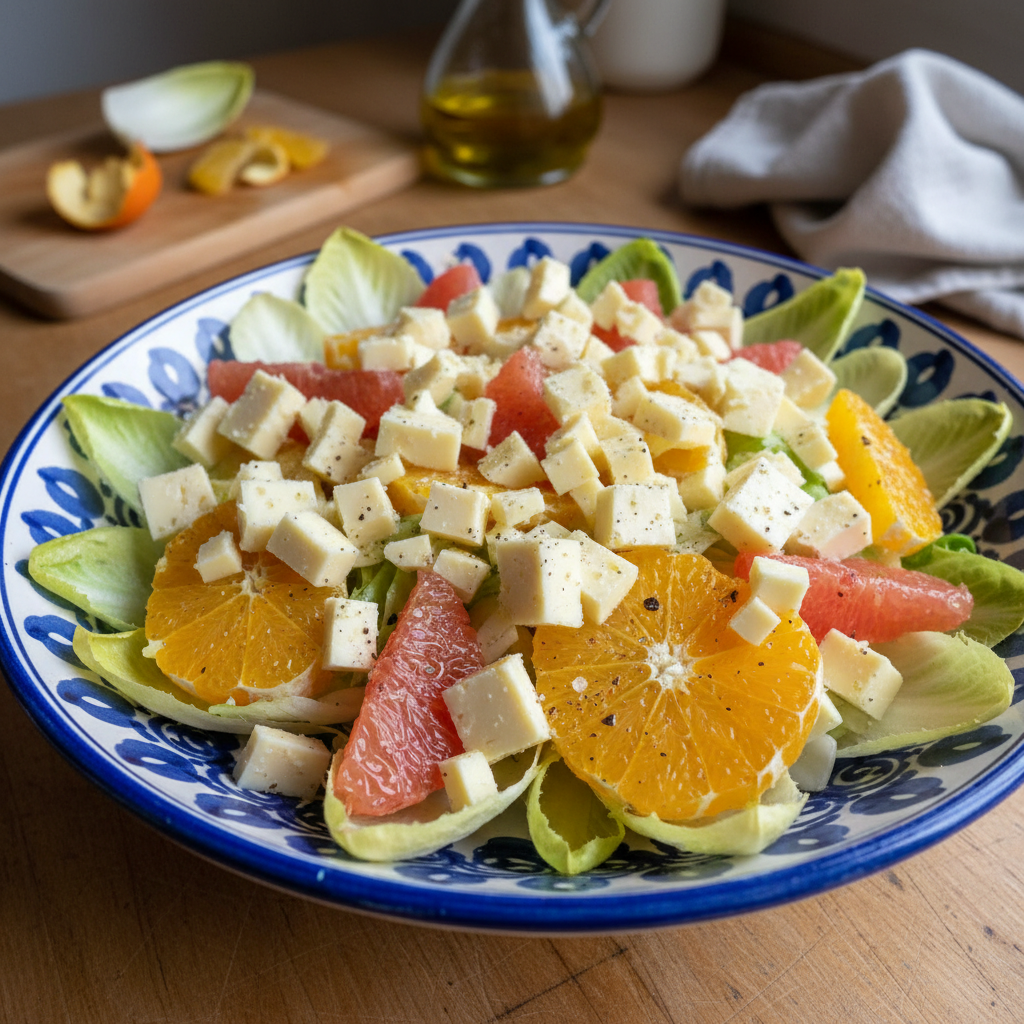 Salata od endivije i agruma