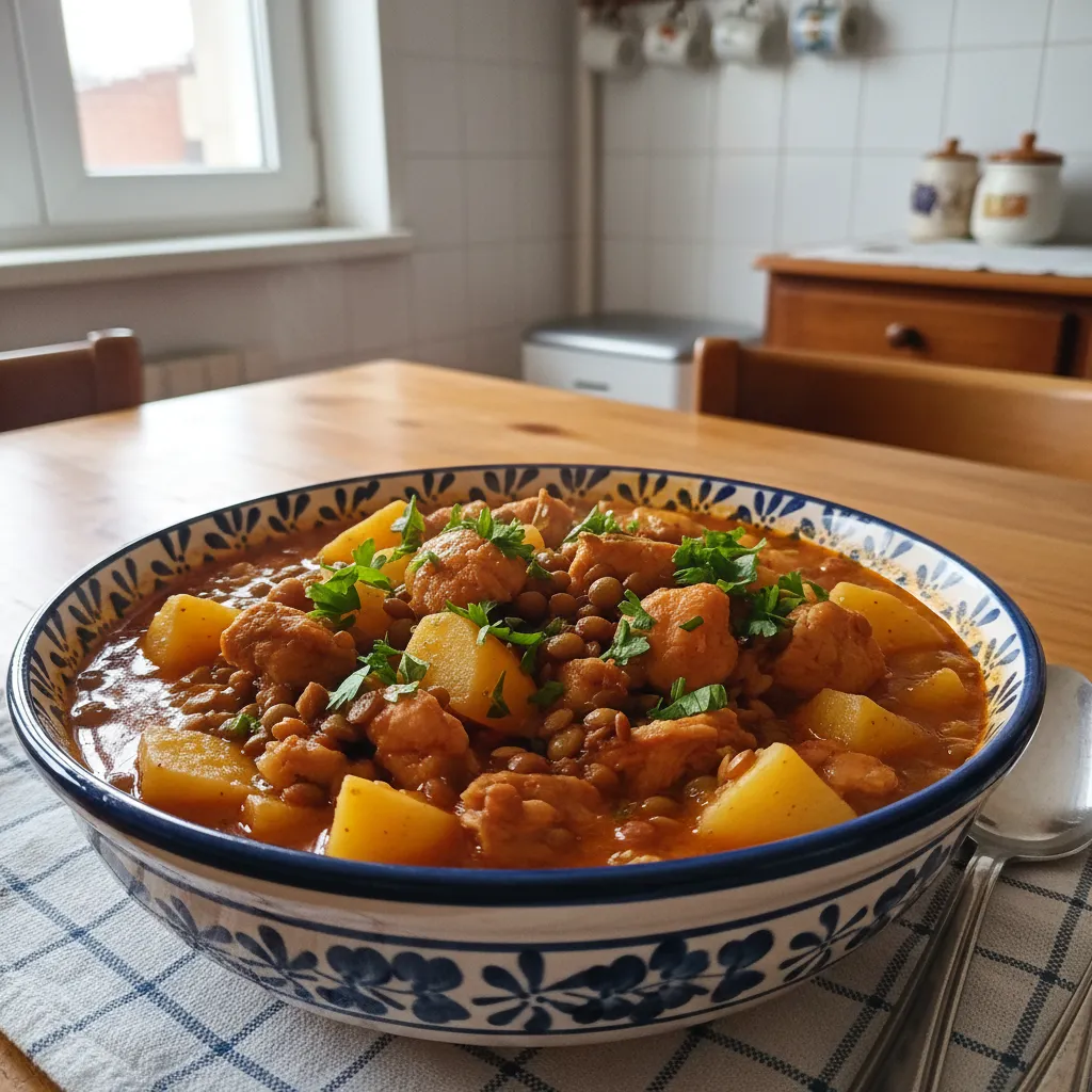 Pileći gulaš s krumpirom