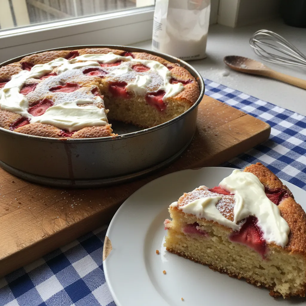 Torta s jagodama i jogurtom