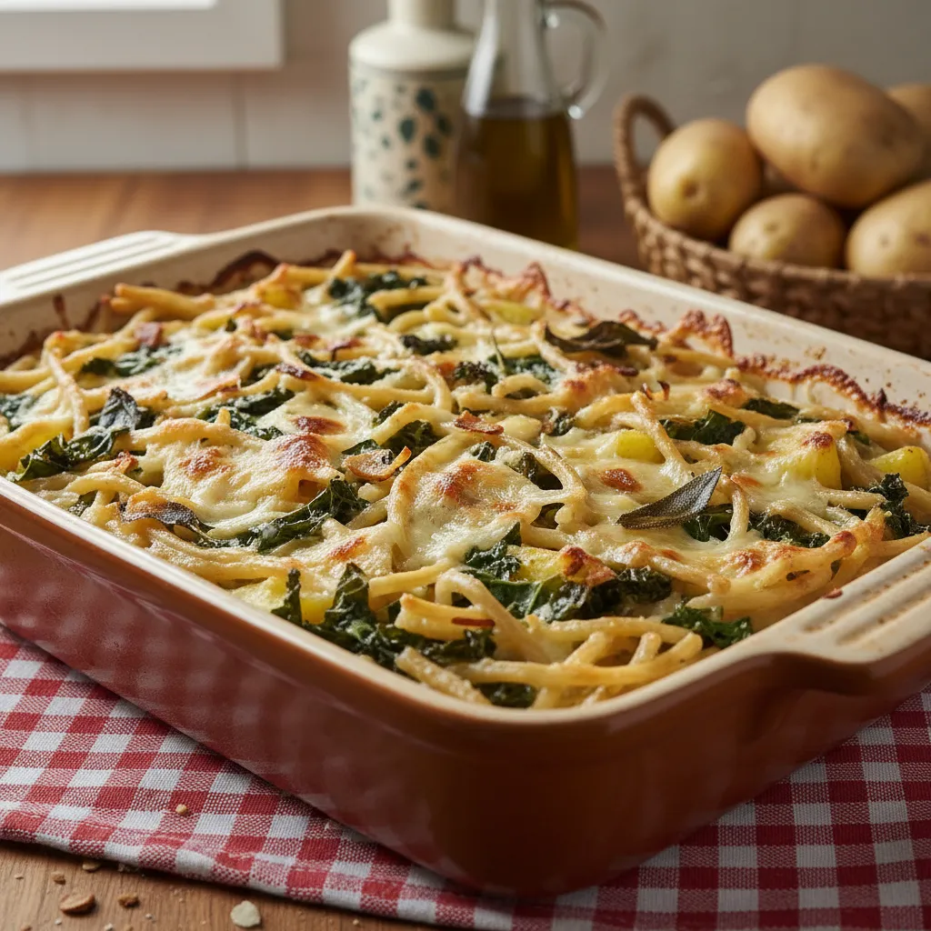 Zapečeni pizzoccheri iz Valtelline