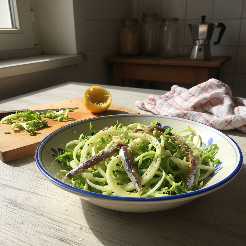 Salata od puntarelle s inćunima