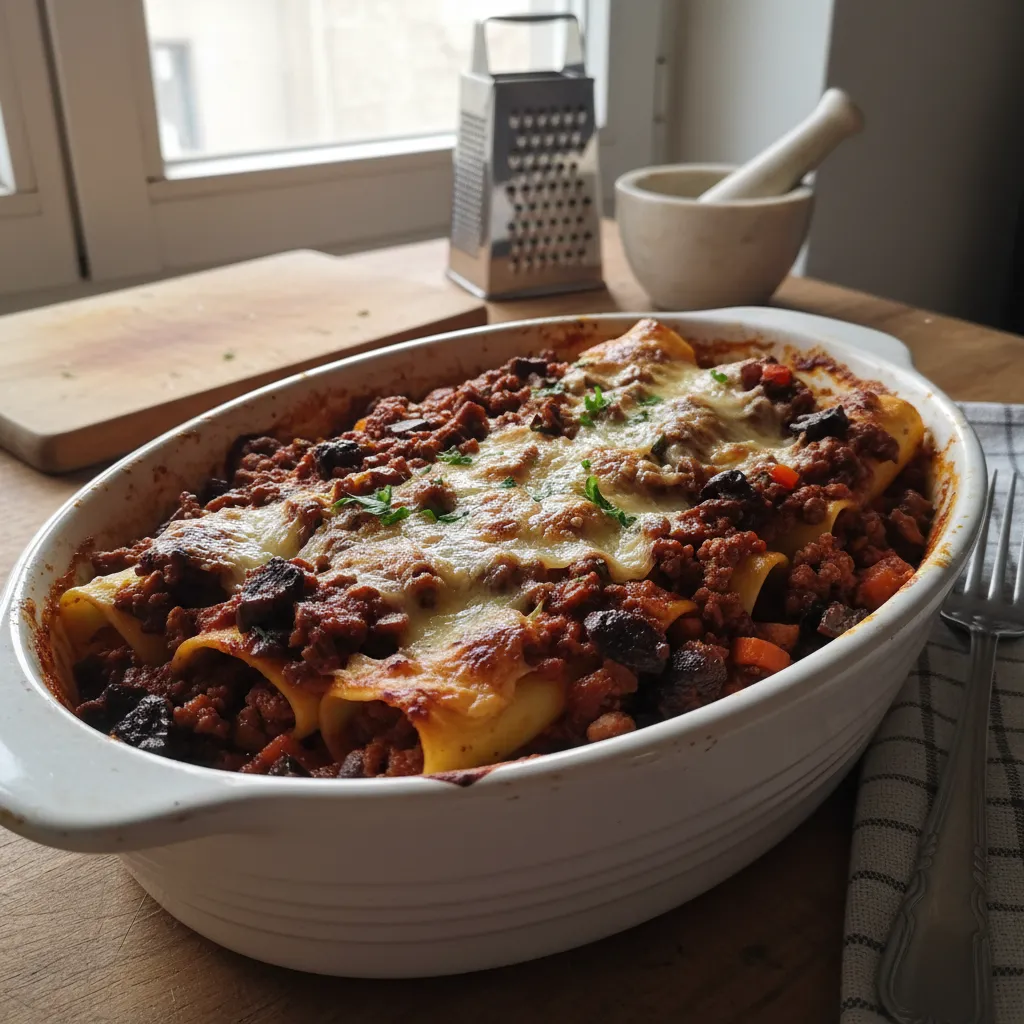 Cannelloni bolognese